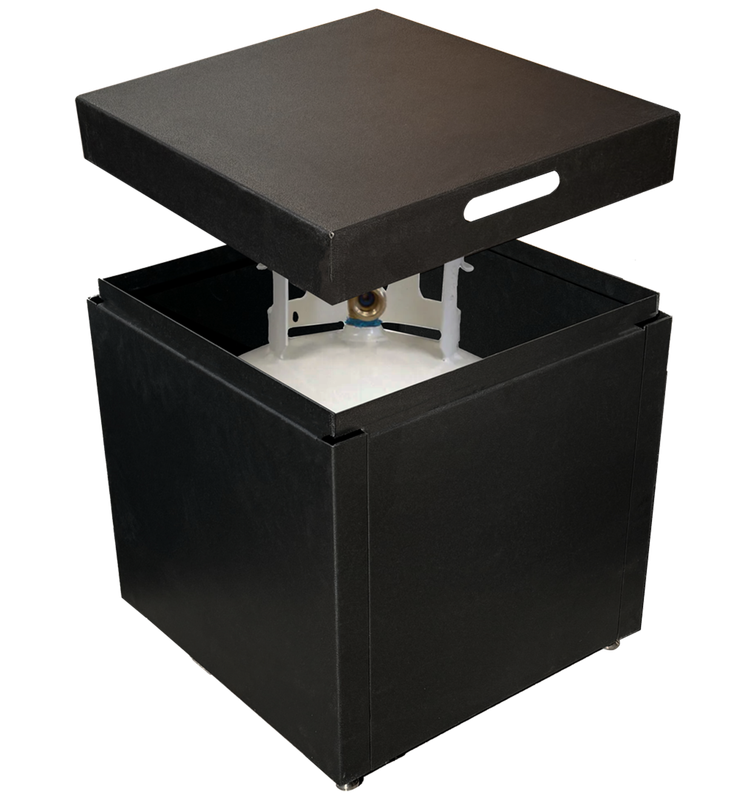 104553SND.png Sand Pebble 20 LB Tank Cover + Lid - Image 1