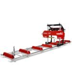 32″ Portable Sawmill (5 x Blades Included), 459cc 15HP E-Start Gasoline Engine, 29″ Board Width, 20′ Track Length (13′ Track Length + 6.6′ Track Extension Included) , SM-32 - Image 18