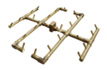 290K BTU Brass Burner for 36″ Square or Round Fire Pit Openings