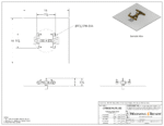 60K BTU Crossfire® Brass Burner for 18″ Square or Round Fire Pit Plates - Image 3