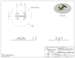 60K BTU Crossfire® Brass Burner for 18″ Square or Round Fire Pit Plates - Image 4