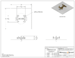 60K BTU Crossfire® Brass Burner for 18″ Square or Round Fire Pit Plates - Image 5