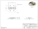 140K BTU Octagonal Brass Burner for 18-Inch Square or Round Fire Pit Openings - Image 2