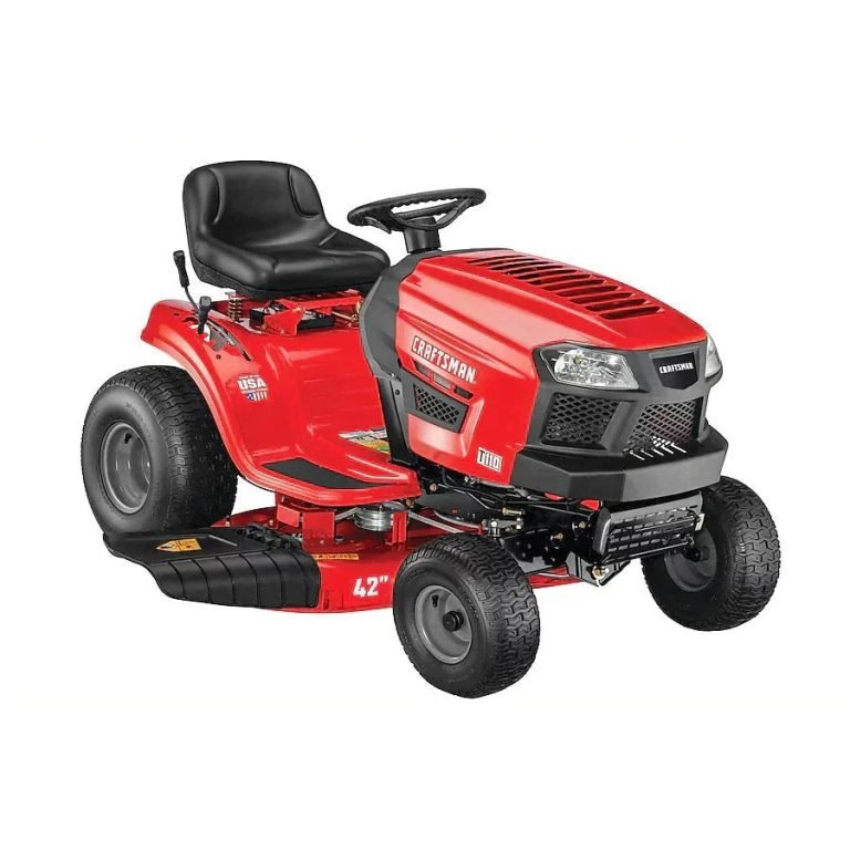 CRAFTSMAN-T110-768x768-1.jpg CRAFTSMAN T110 42-Inch 17.5 HP Gas Riding Lawn Mower - Image 1