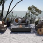 Cannes 60” Fire Table – Dark Gray