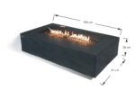 Cape Town 56” Sandstone Fire Table - Image 8