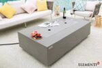 Meteora 56” Sandstone Fire Table – Space Gray - Image 5