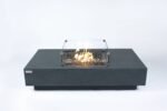 Cannes 60” Fire Table – Dark Gray - Image 6