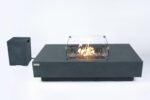 Cannes 60” Fire Table – Dark Gray - Image 7