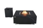 Sofia 40” Marble Porcelain Fire Table – Bulgaria Black - Image 5