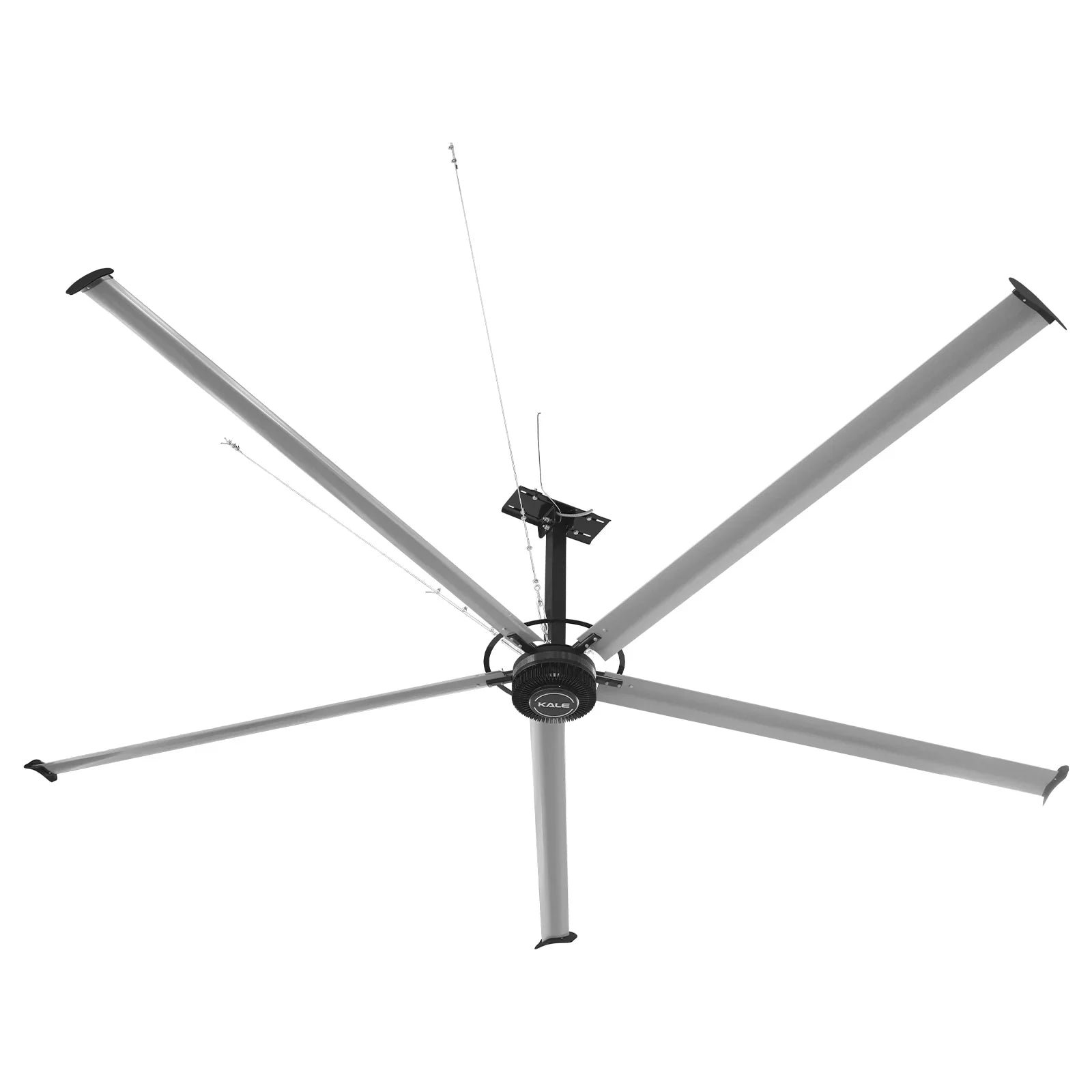 HVLSFanmain_9.jpg 24FT HVLS Industrial Ceiling Fan 220V 1-Phase – Energy Efficient Large Area Air Circulation Fan for Warehouses & Factories, 24FT1PH - Image 1