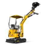 Mini Compact Excavator B&S VANGUARD 408cc 14hp Engine, 65.7” Max. Digging Depth, 2370 LBS Operating Weight, MEC10 - Image 19