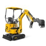 Mini Compact Excavator B&S VANGUARD 408cc 14hp Engine, 65.7” Max. Digging Depth, 2370 LBS Operating Weight, MEC10 - Image 2