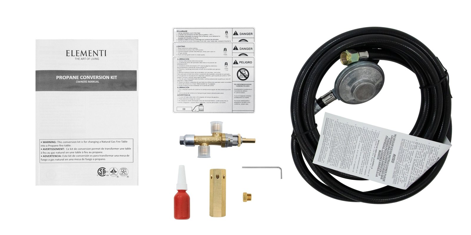 OCK45-LP01-scaled-1.jpg Elementi 45,000 BTU Propane Conversion Kits, for use with OFG101 / OFG103 / OFG104/ OFG105 / OFG110 / OFG121 / OFG 139 / OFG145 / OFG147 and more - Image 1