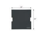 Stainless Steel Lid for Rocky Fire Table (ONFO1-224ELE-LG/DG) Color: LG / DG - Image 4