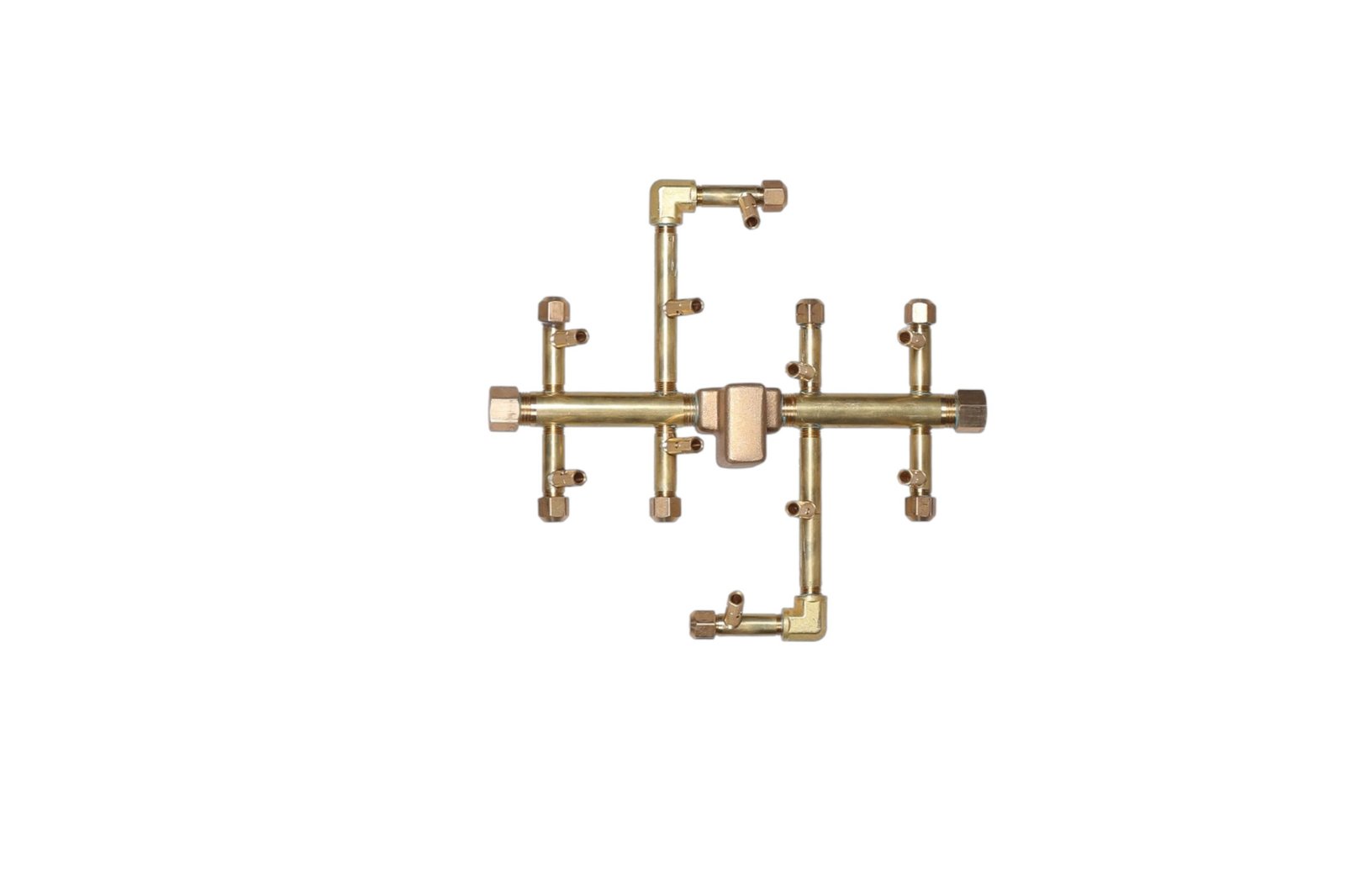 U100-White-BG-scaled-1.jpg 100K BTU 11.75″ x 10.5″ CROSSFIRE Brass Burner - Image 1