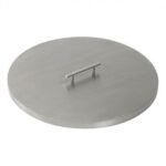 22″ Round Stainless Steel Drop-In Pan Cover