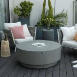Colosseo 41” Fire Table – Light Gray - Image 2