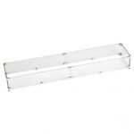 Linear Glass Flame Guard For 48″ X 6″ Linear Drop-In Fire Pit Pan