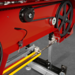 32″ Portable Sawmill (5 x Blades Included), 459cc 15HP E-Start Gasoline Engine, 29″ Board Width, 20′ Track Length (13′ Track Length + 6.6′ Track Extension Included) , SM-32 - Image 15