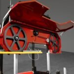 32″ Portable Sawmill (5 x Blades Included), 459cc 15HP E-Start Gasoline Engine, 29″ Board Width, 20′ Track Length (13′ Track Length + 6.6′ Track Extension Included) , SM-32 - Image 17