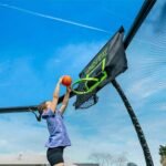 JumpFlex HERO 14-Foot Backyard Trampoline with Safety Net and Hoop - Image 6