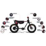 Super73 Oracle Red Bull Racing Z Adventure Series Electric Bike Blue - Image 3