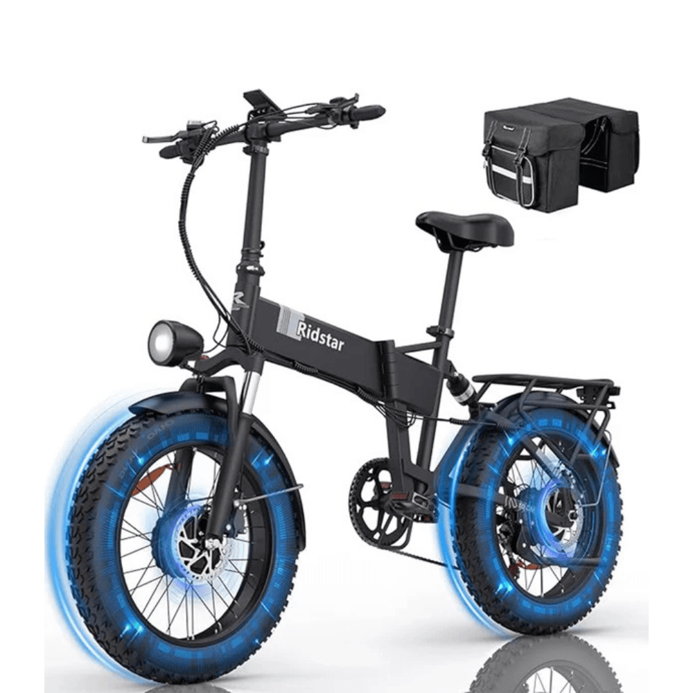 saybrokeeer-product-127-image-1.png Ridstar H20Pro Folding Electric Bike 750W Motor 48V 14Ah Battery Black - Image 1