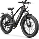 LEONX Aipas M2 Electric Mountain Bike 1500W 26-Inch Fat Tires Black