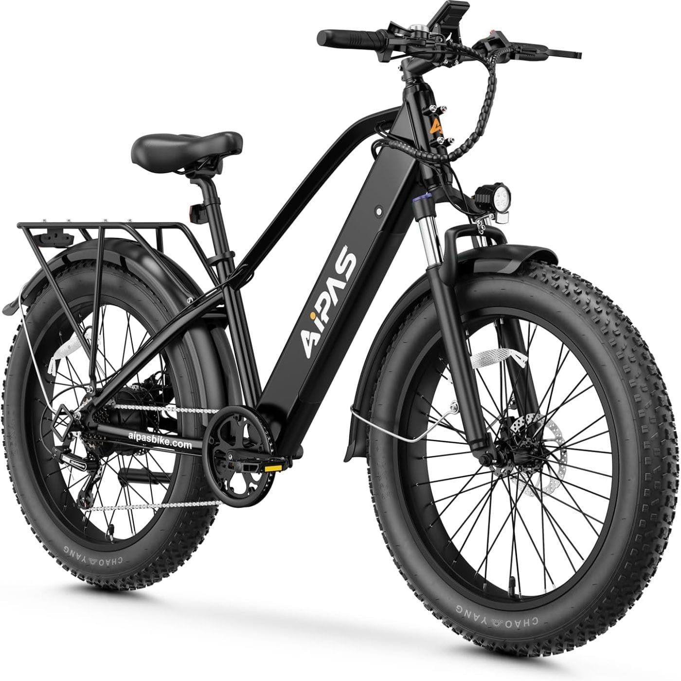 saybrokeeer-product-128-image-1.jpg LEONX Aipas M2 Electric Mountain Bike 1500W 26-Inch Fat Tires Black - Image 1
