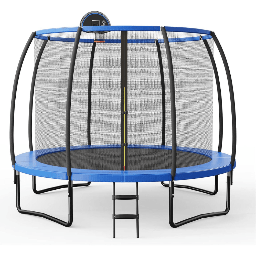 saybrokeeer-product-132-image-1.png Giantex Backyard Trampoline with Safety Enclosure Net and Access Ladder - Image 1