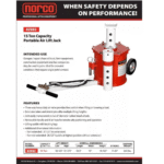 Crystals TLC 15-Ton Heavy-Duty Portable Air-Powered Hydraulic Lift Jack - Image 3