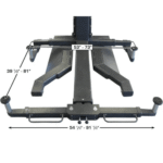BendPak MDS-6LP 6000 Lb. Capacity Mid-Rise Open-Center Scissor Car Lift - Image 7