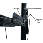 Atlas Garage Pro 8000 8,000 lbs. Freestanding 4-Post Storage Car Lift - Image 6