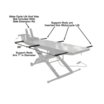 Atlas HT-CYCLELIFT-EXT Motorcycle Lift Side Extension Kit for ATV - Image 3