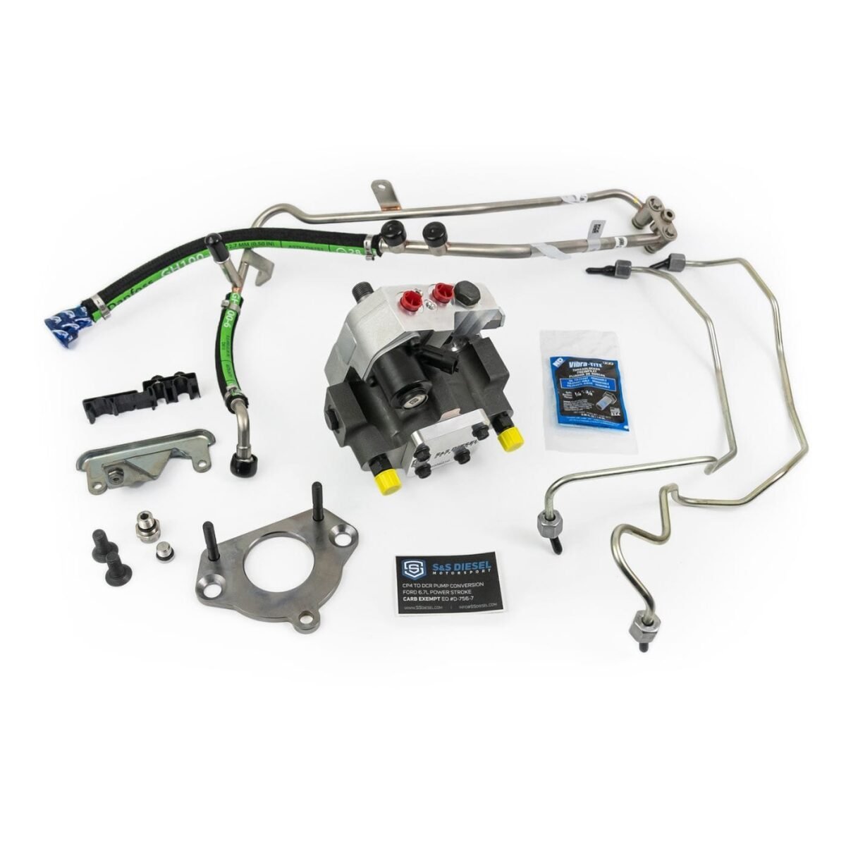 saybrokeeer-product-192-image-1.jpg S&S Diesel Ford 6.7L Power Stroke CP4 to DCR Fuel Pump Conversion Kit - Image 1