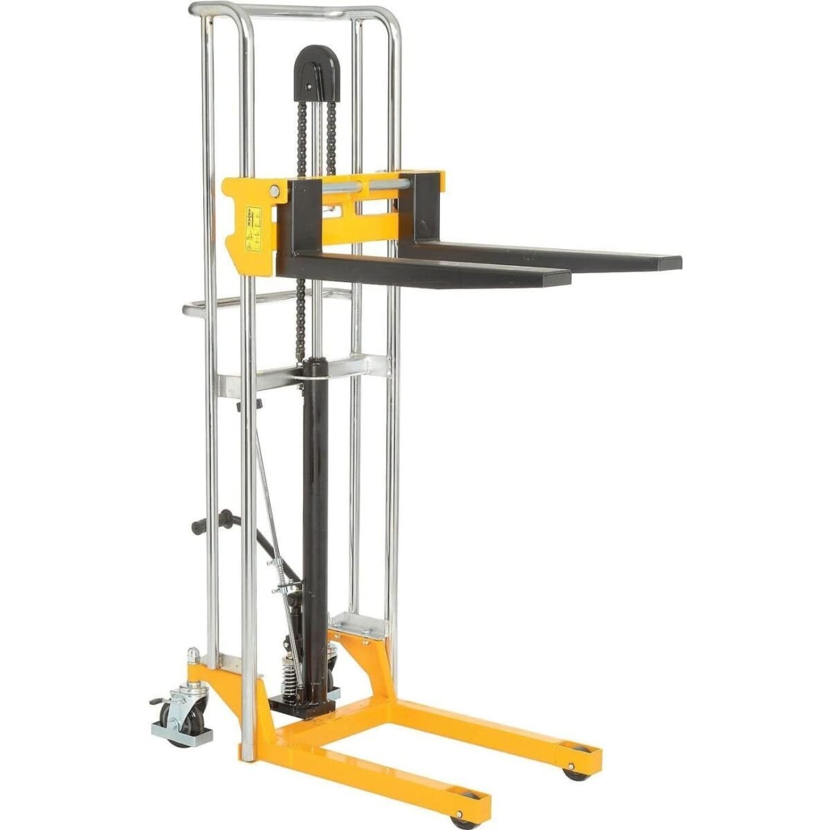 saybrokeeer-product-194-image-1.jpg Global Industrial 988935 880 lbs. Manual Hydraulic Lift Stacker - Image 1