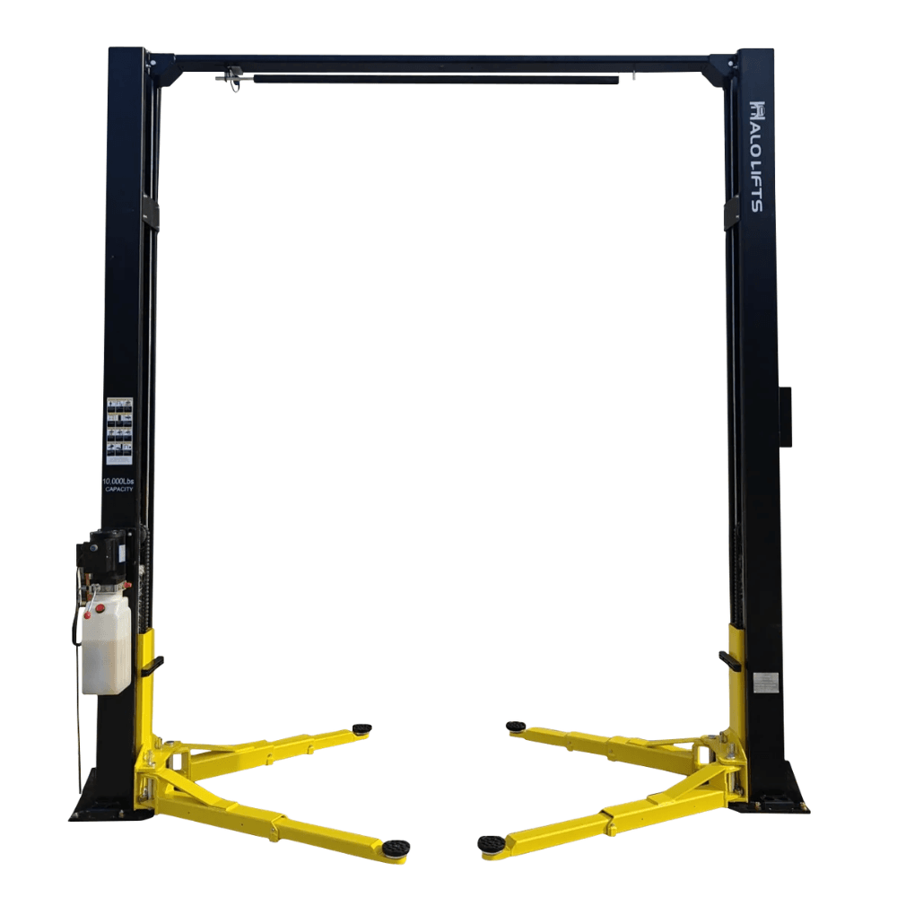 saybrokeeer-product-199-image-1.png HALO LIFTS HL2C-14K 14,000 lbs. Clear Floor 2-Post Commercial Car Lift - Image 1