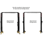 Atlas Platinum PVL-10 10,000 lbs. ALI Certified 2-Post Overhead Lift - Image 3