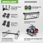 QuickJack 7000TLX 7,000 lbs. Extended-Length Portable Car Lift - Image 7