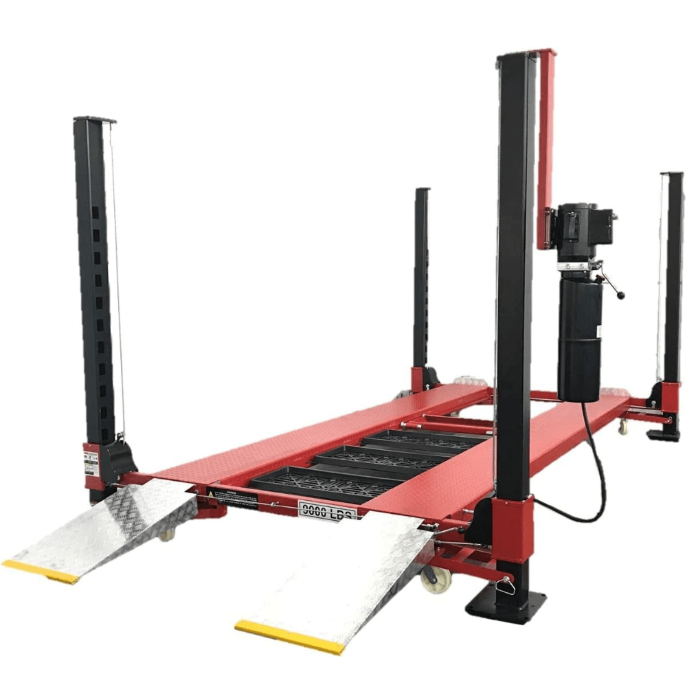 saybrokeeer-product-220-image-1.png Triumph NOS9000XLT 9,000 lbs. Extra Long & Extra Tall 4-Post Portable Car Lift - Image 1
