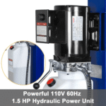WEIZE PLA-1030 8,500 lbs. 4-Post Car Lift with Caster Kits for Home Garage - Image 3