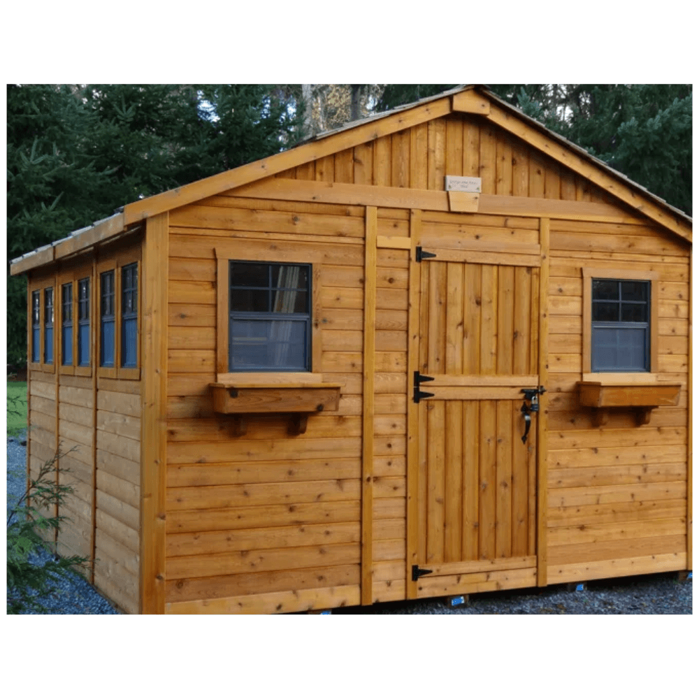 saybrokeeer-product-235-image-1.png Cedarshed Sunshed 12' x 12' Western Red Cedar Garden Greenhouse Shed - Image 1