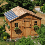 Cedarshed Sunshed 12' x 12' Western Red Cedar Garden Greenhouse Shed - Image 9