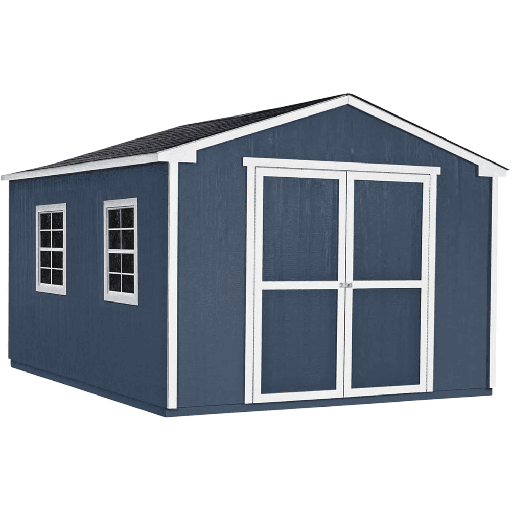 saybrokeeer-product-237-image-1.png Handy Home Products Charleston 10' x 16' Gable Wood Outdoor Storage Shed - Image 1