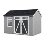 Heartland Coronado 12' x 8' Saltbox Wood Outdoor Storage Shed with Floor - Image 6