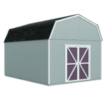 Handy Home Products Hudson 12' x 16' Outdoor Wood Storage Shed