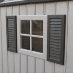 Lifetime 12.5' x 8' Steel-Reinforced Polyethylene Plastic Outdoor Storage Shed - Image 8