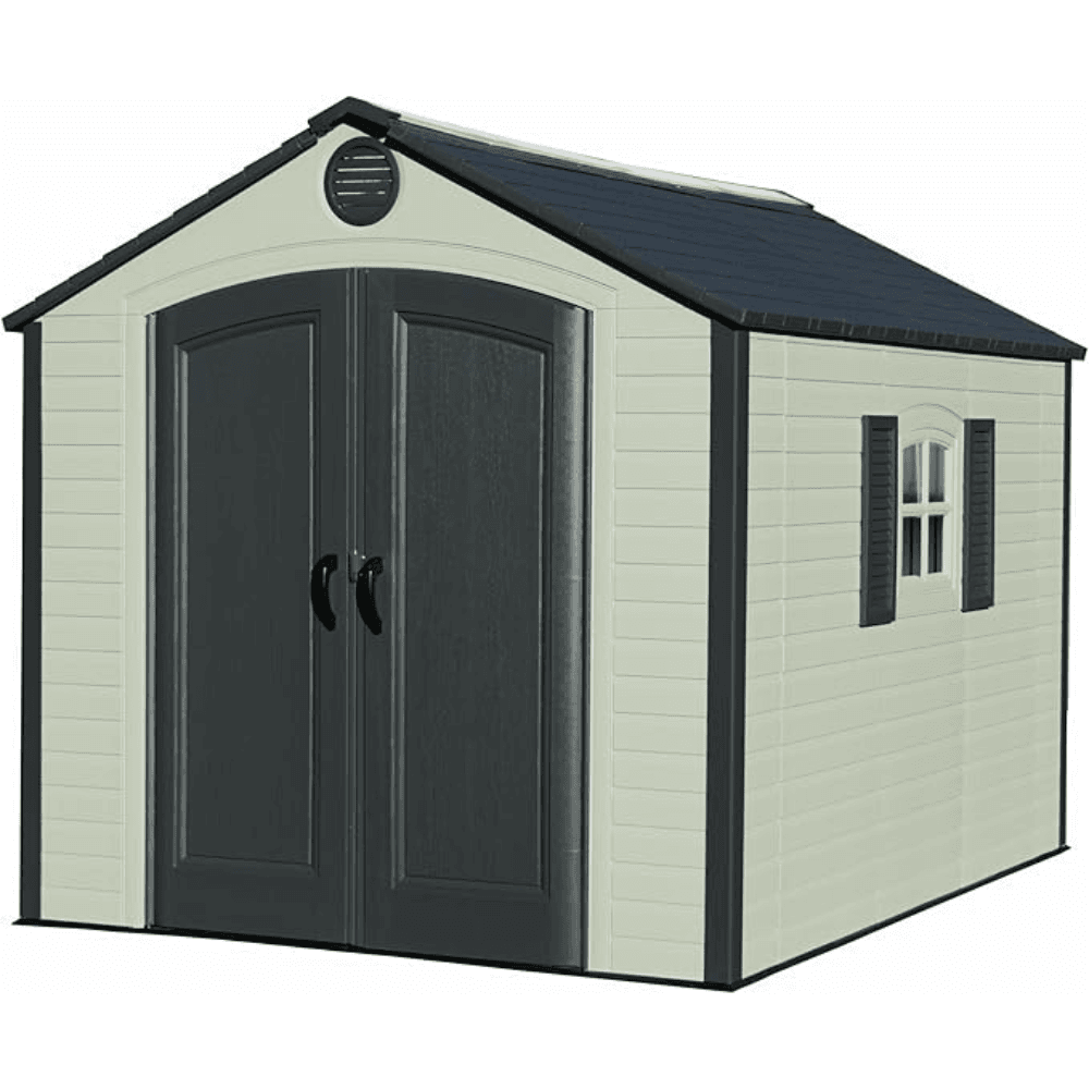saybrokeeer-product-254-image-1.png Lifetime 8' x 10' Outdoor Plastic Storage Shed with Floor and Windows - Image 1