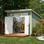 Handy Home Products Olympia 10' x 7.5' Outdoor Wood Storage Shed DIY Kit - Image 3